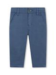 Timberland Baby Cotton Loose Fit Drill Trousers, Blue