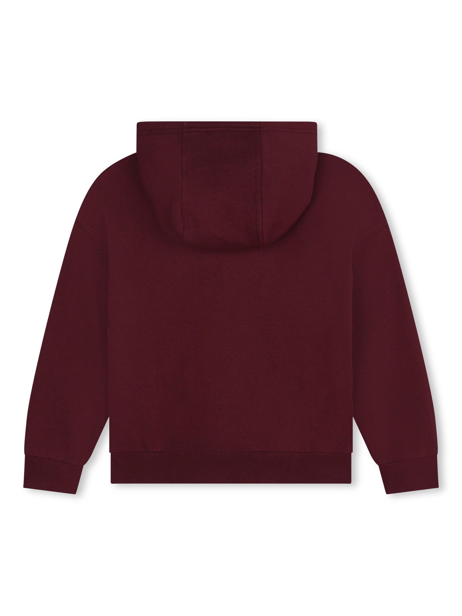 Product image 2 of 2, which shows Timberland Kids' Logo Hoodie, Crimson, 6 years