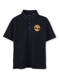 Timberland Kids' Short Sleeve Polo Shirt, Night