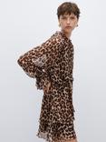 Mango Garden Animal Print Dress, Multi