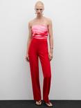 Mango Maca Tailored Trousers, Red