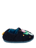 totes Novelty George Pig Slippers, Navy/Multi