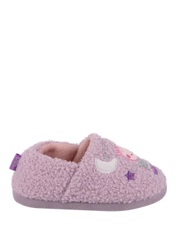 totes Kids' Peppa Pig Novelty Slippers, Lilac, Lilac