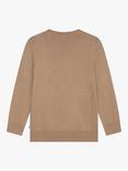 HUGO BOSS Kids' Cotton Wool Sweatshirt, Cookie