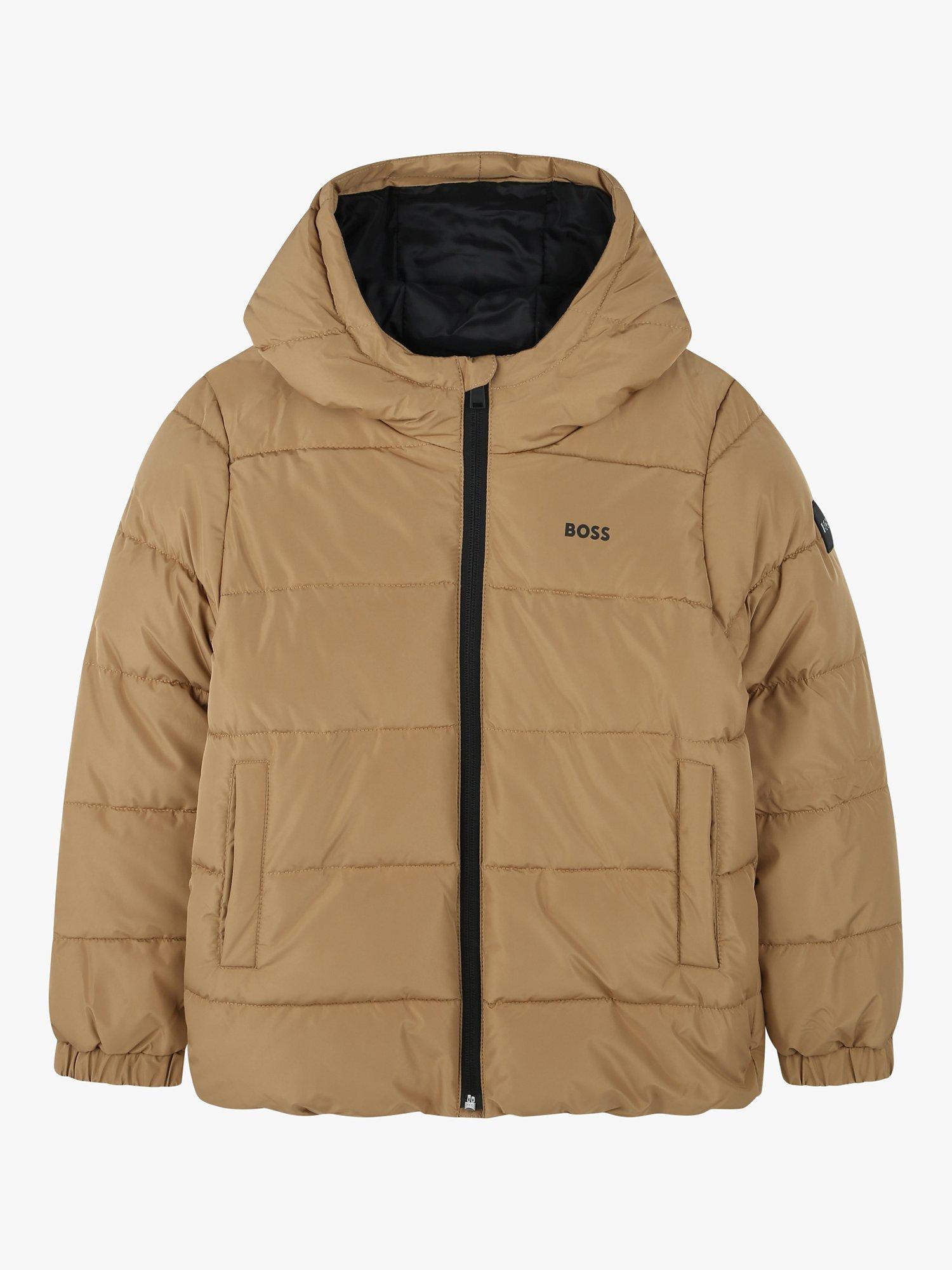 Hugo boss hooded puffer jacket hotsell