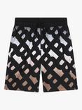 HUGO BOSS Kids' Swim Shorts, Black