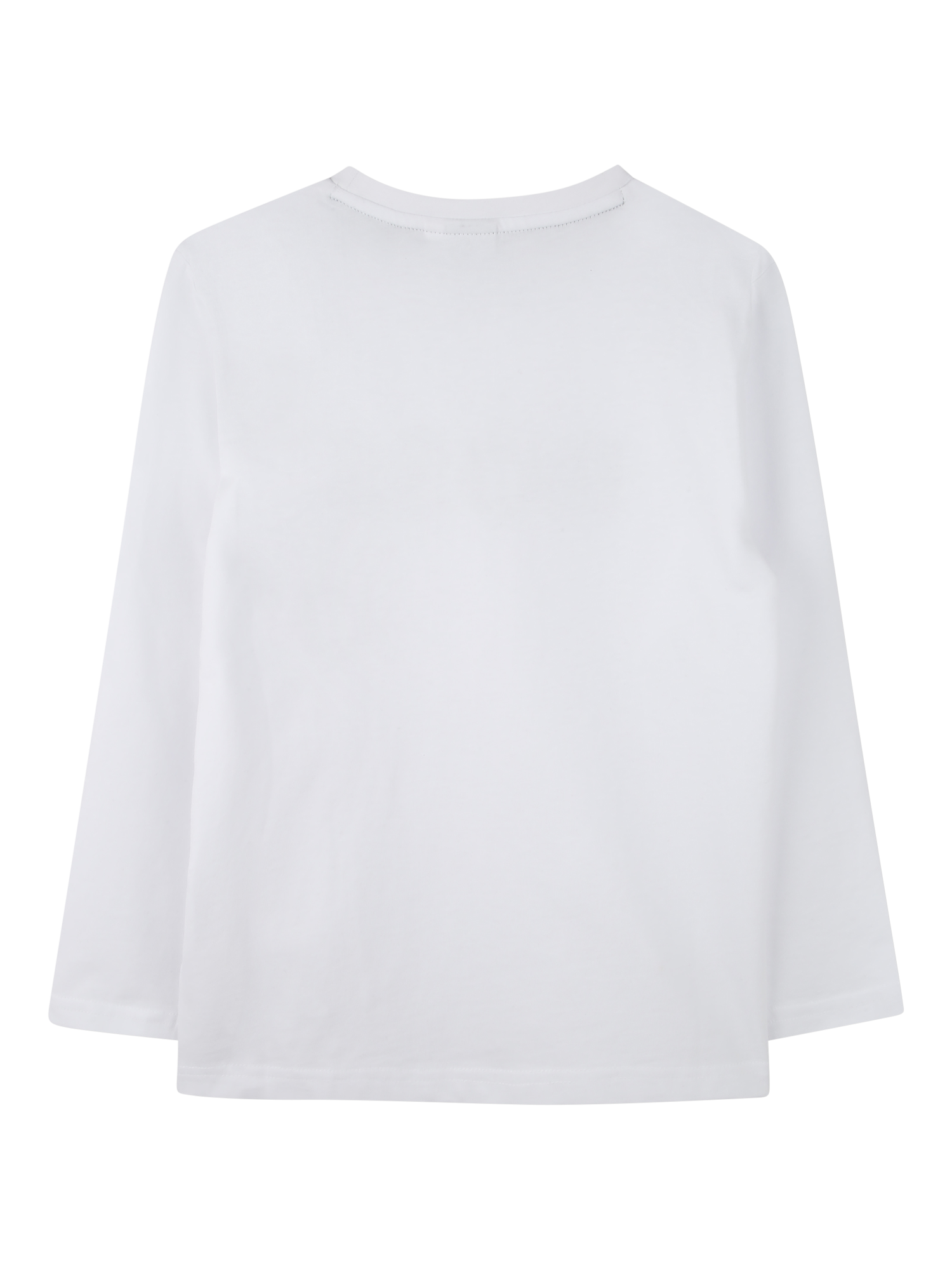 Product image 2 of 2, which shows HUGO BOSS Kids' Long Sleeve T-Shirt, White, 4 years