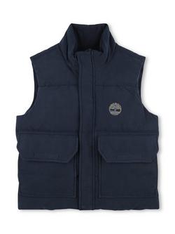Timberland Kids' Sleeveless Puffer Jacket, Night, Night