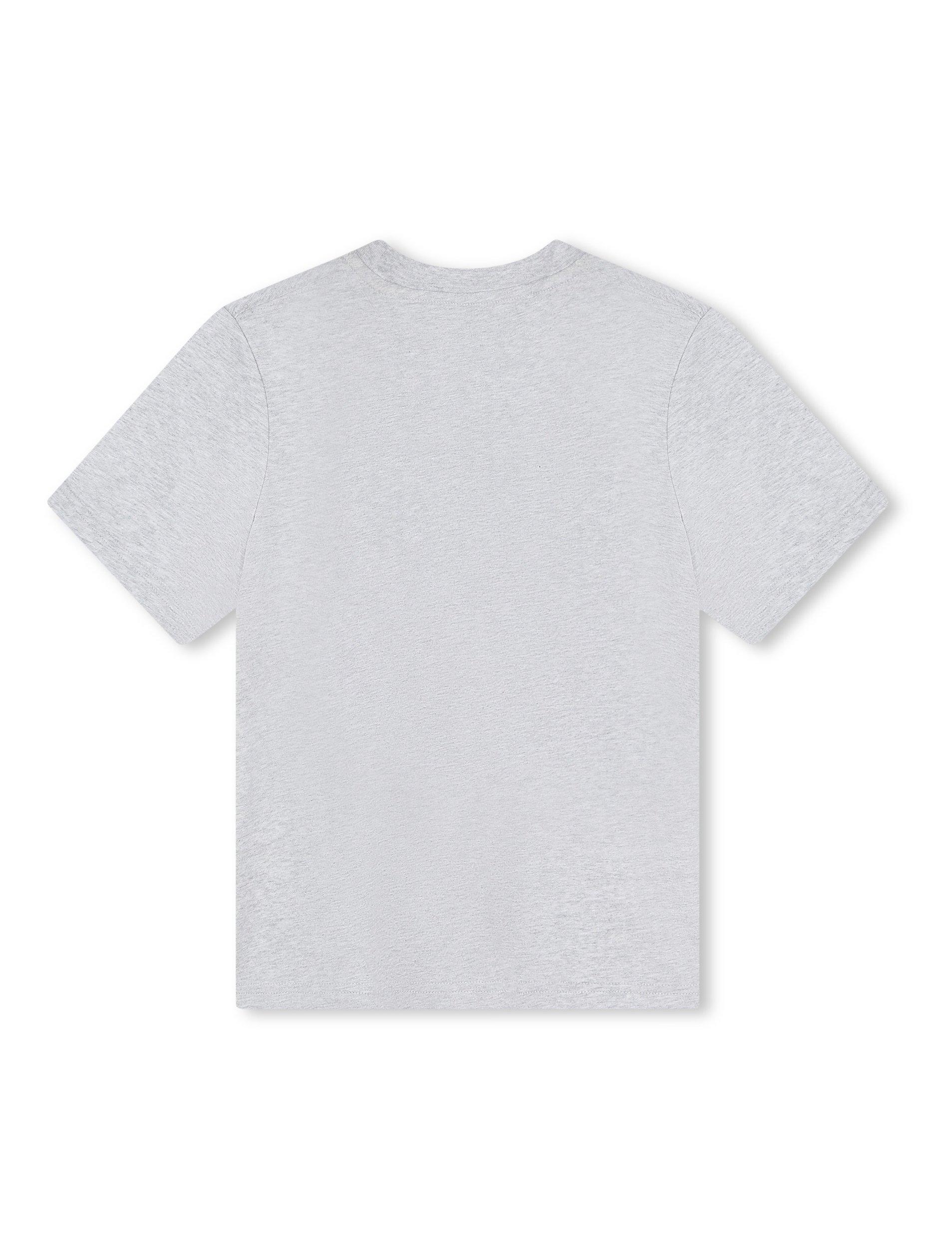 Product image 2 of 2, which shows Timberland Kids' Logo T-Shirt, Light Grey, 8 years