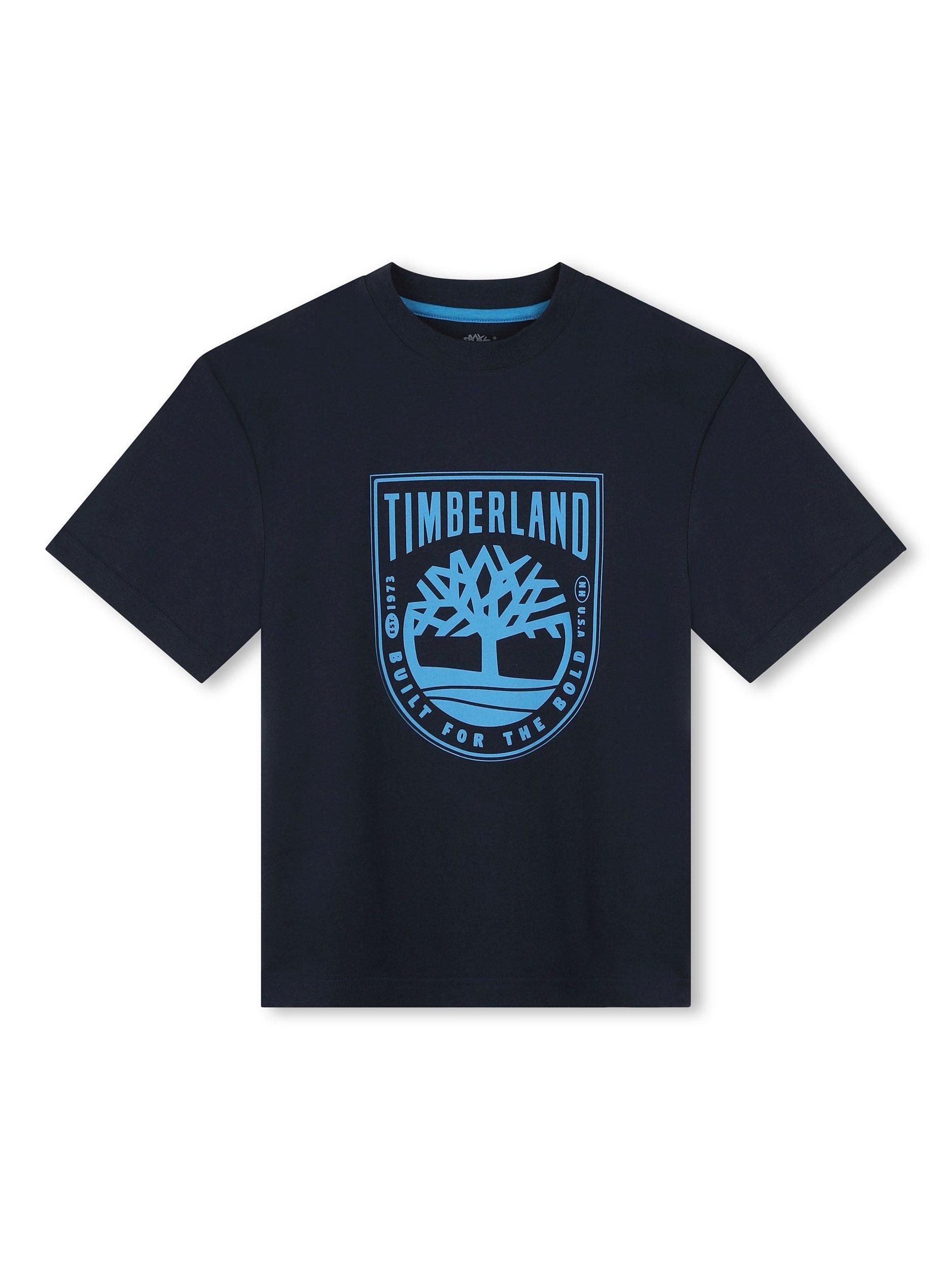 Timberland Kids' Logo T-Shirt, Navy