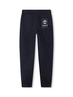 Timberland Kids' Brushed French Terry Joggers, Dark Navy - view 2, Dark Navy