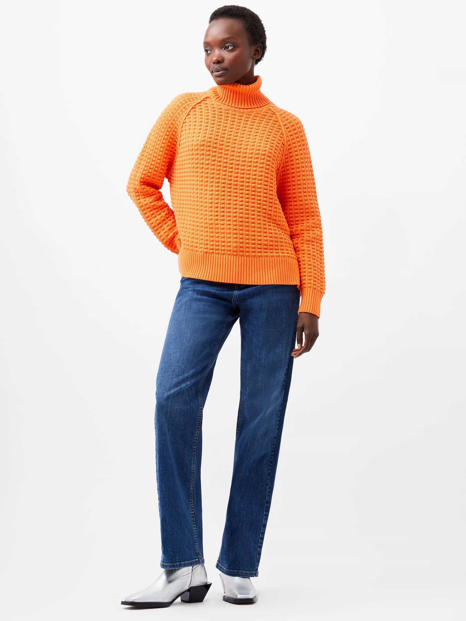 French connection orange sweater best sale