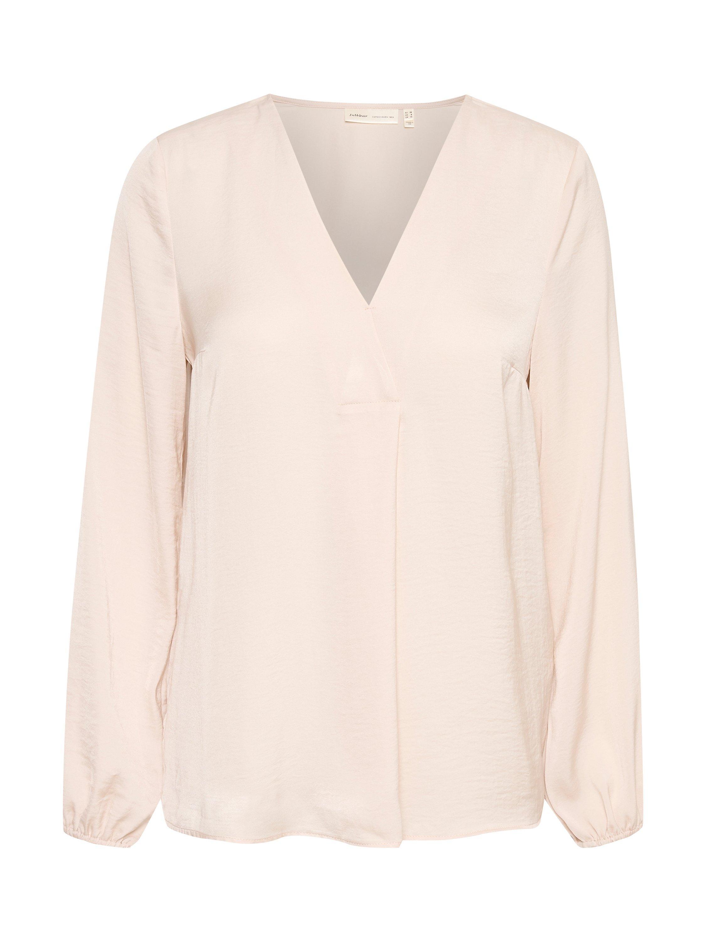 Product image 5 of 6, which shows InWear Rinda V-Neck Top, Off White, 8