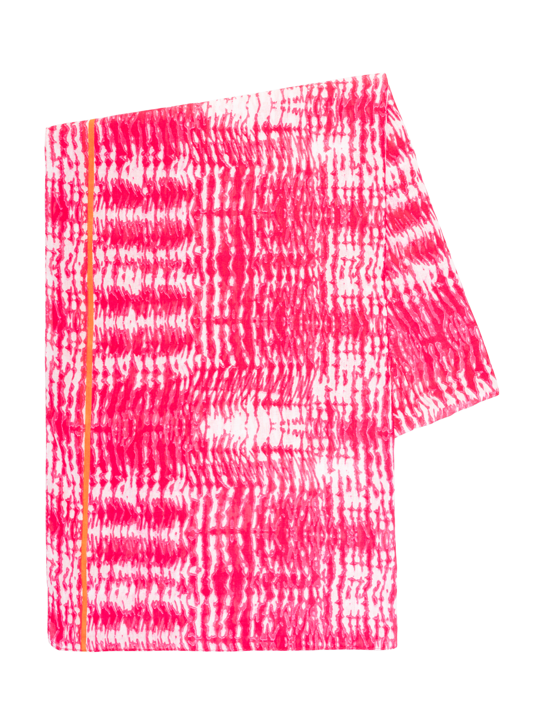 Product image 5 of 5, which shows chesca Tie Dye Scarf, Hot Pink