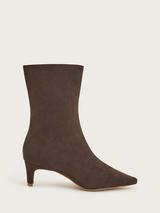 Jigsaw Valerie Suede Ankle Boots Port