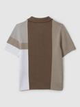 Reiss Kids' Charge Colour Block Polo Shirt