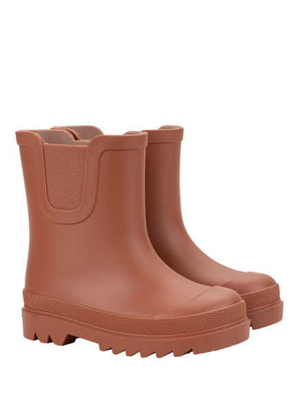 IGOR Kids' Splash Tokio Lined Wellington Boots, Beige - view 2, Teja