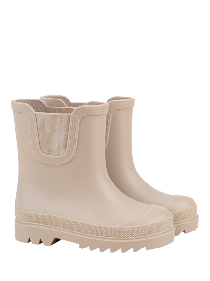 IGOR Kids' Splash Tokio Lined Wellington Boots, Beige - view 2, Beige