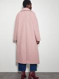 Monsoon Ophelia Boucle Coat, Pink