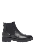 NeroGiardini Leather Short Chelsea Boots
