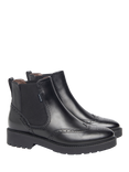 NeroGiardini Leather Short Chelsea Boots