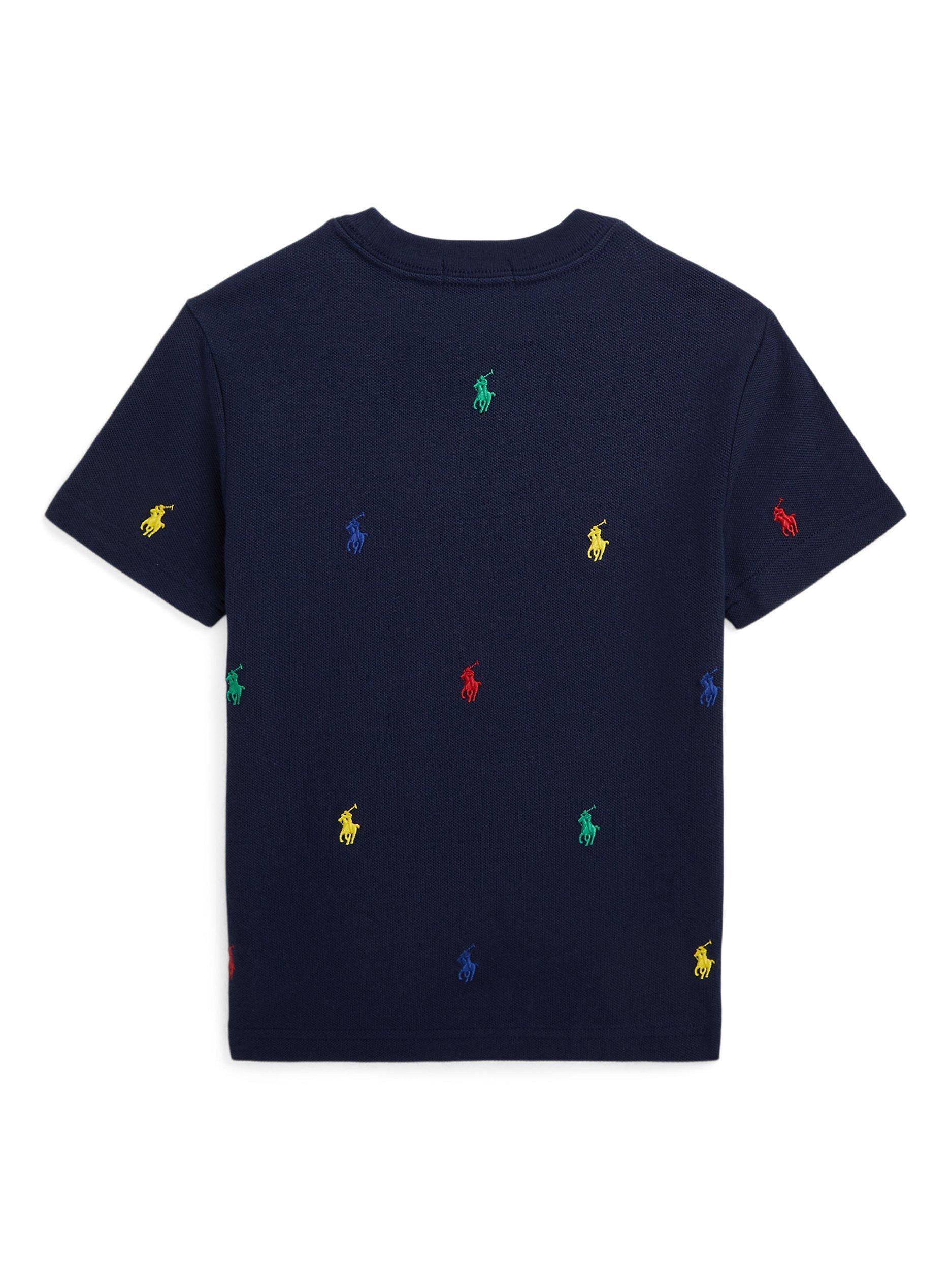 Product image 2 of 2, which shows Ralph Lauren Polo Ralph Lauren Kids' Pony T-Shirt, Refined Navy, 2 years