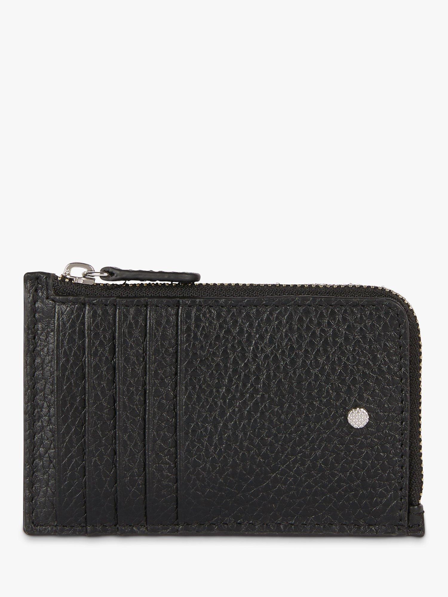Geox Men's Leather Wallet, Black