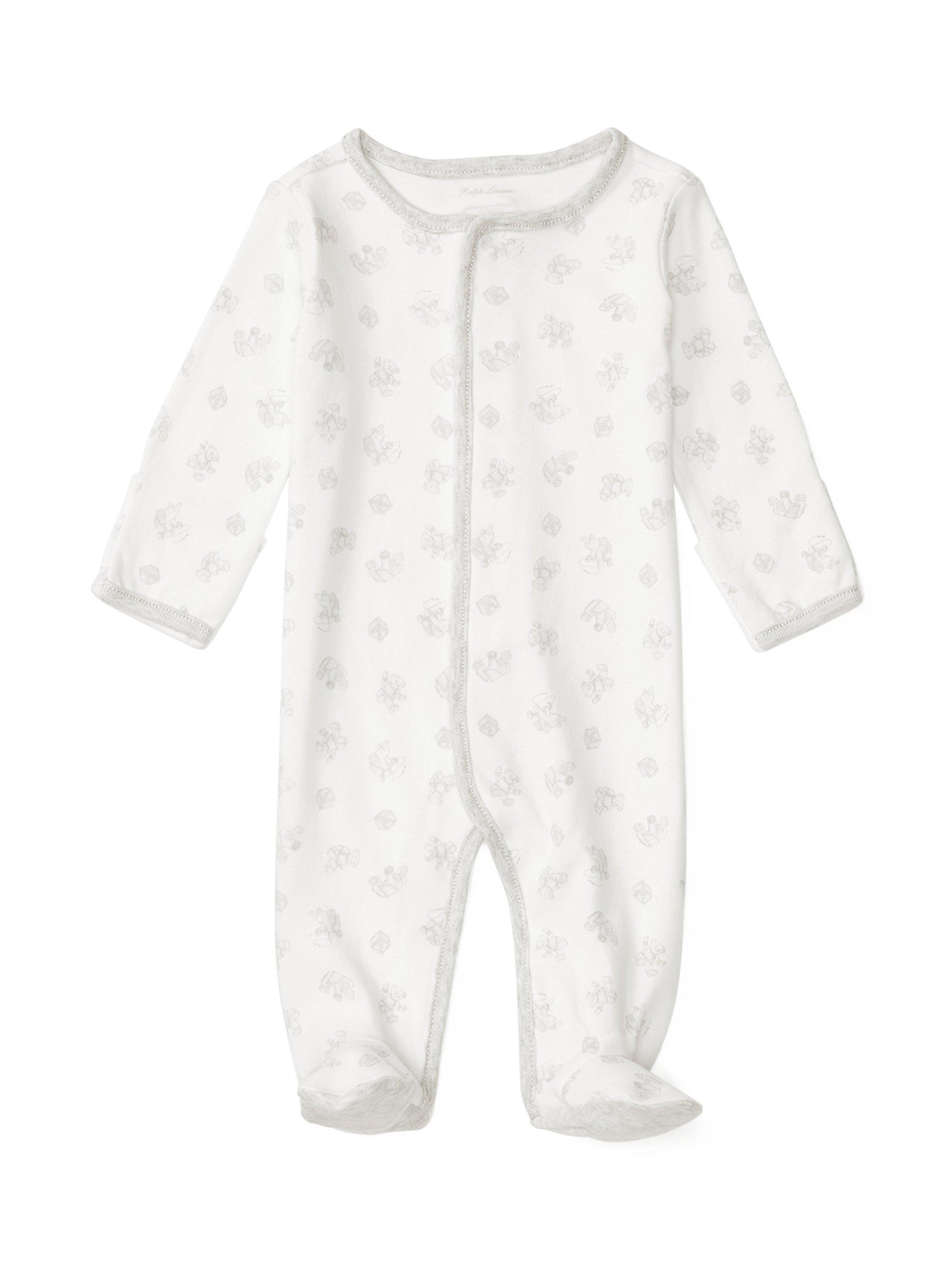 Ralph lauren sleepsuit hotsell