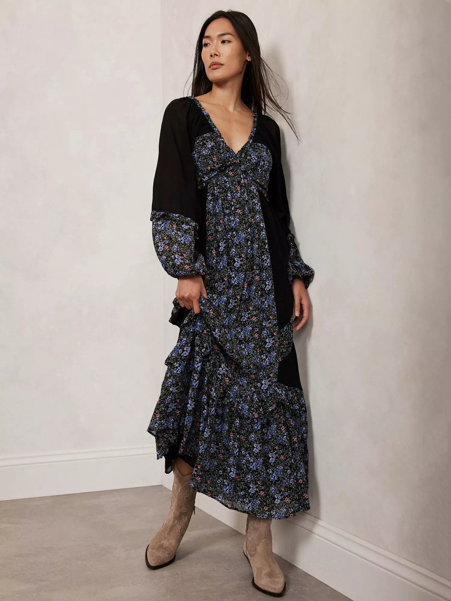 Women s Maxi Mint Velvet Dresses John Lewis Partners