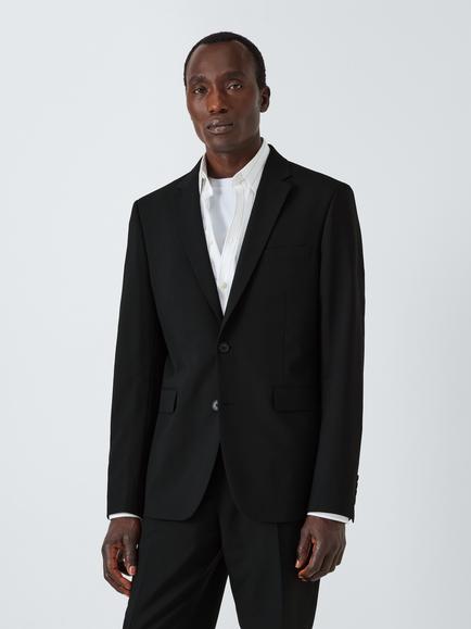 Kin Wool Blend Slim Fit Suit Jacket, Black, Black
