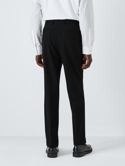 Kin Wool Blend Slim Fit Suit Trousers, Black - view 2, Black