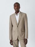 Kin Leo Slim Fit Wool Blend Suit Jacket, Stone