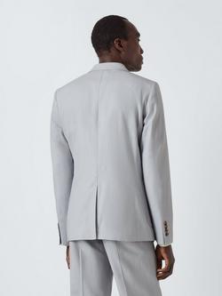 Kin Rae Linen Blend Slim Fit Suit Jacket - view 2, Light Grey