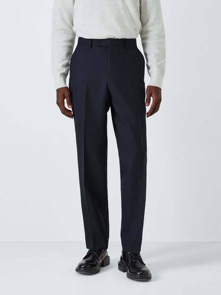 Kin Slim Fit Wool Blend Suit Trousers, Navy, Navy