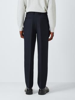 Kin Slim Fit Wool Blend Suit Trousers, Navy - view 2, Navy