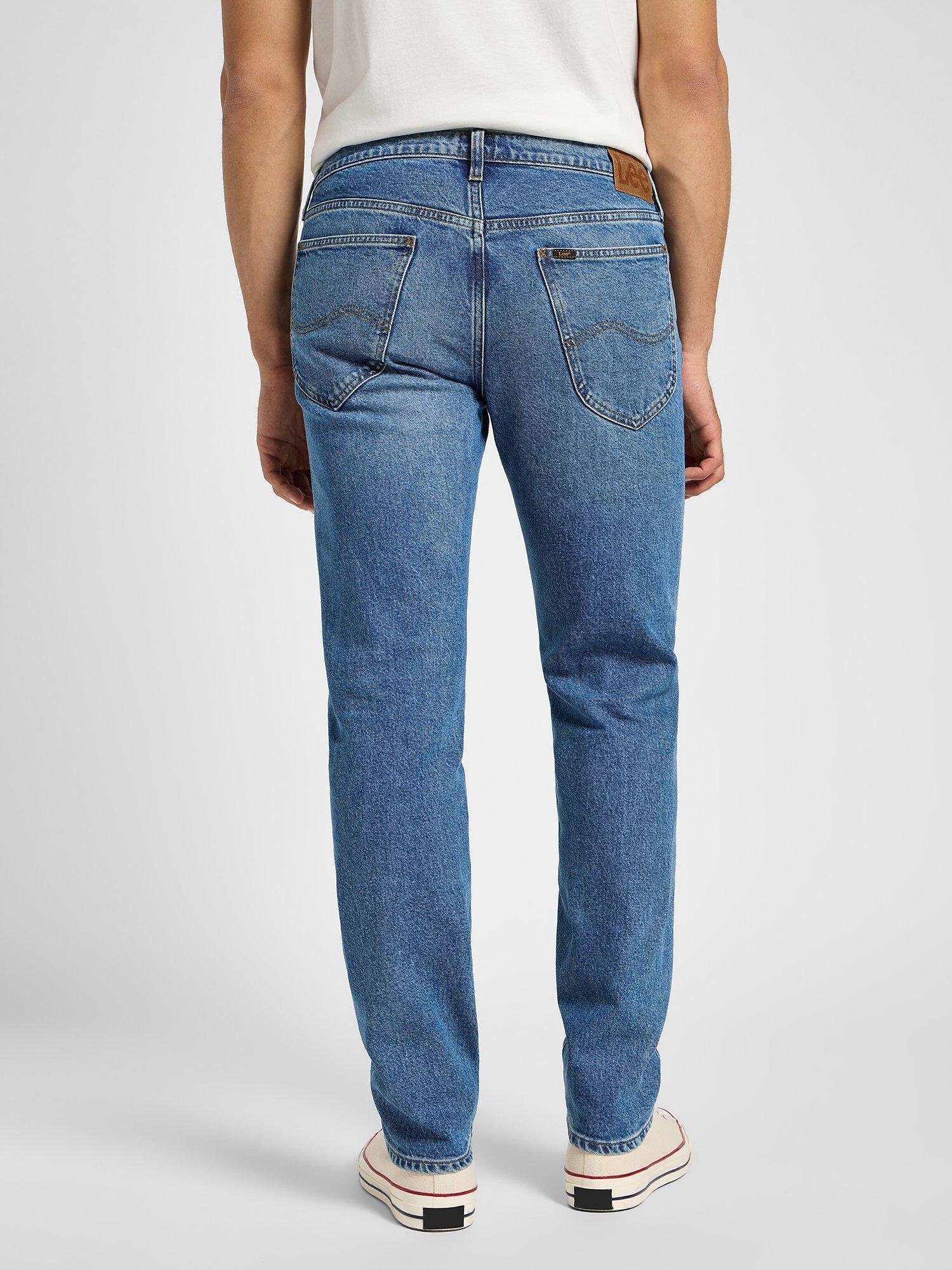 Product image 3 of 6, which shows Lee Daren Regular Denim Jeans, Riverway, 30S
