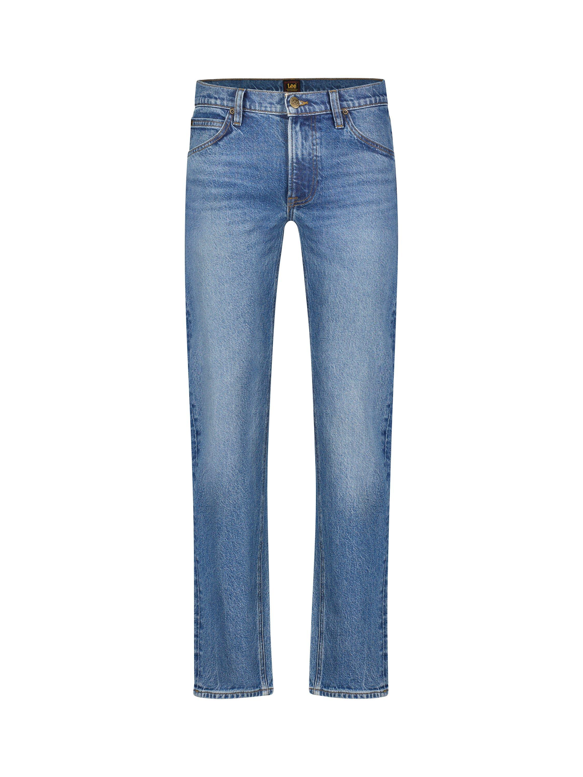 Product image 6 of 6, which shows Lee Daren Regular Denim Jeans, Riverway, 30S