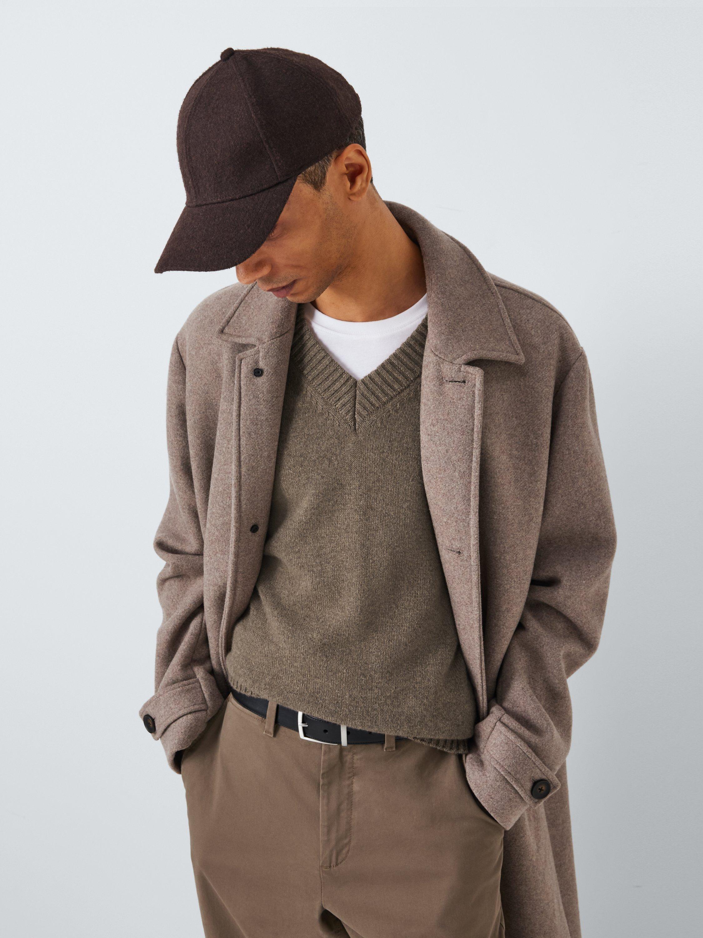 Product image 5 of 6, which shows John Lewis Made in Italy Cashmere V-Neck Tank Top, Oatmeal, L