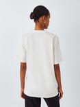 John Lewis Made by Care Trees Unisex Cotton T-Shirt, Cloud Dancer
