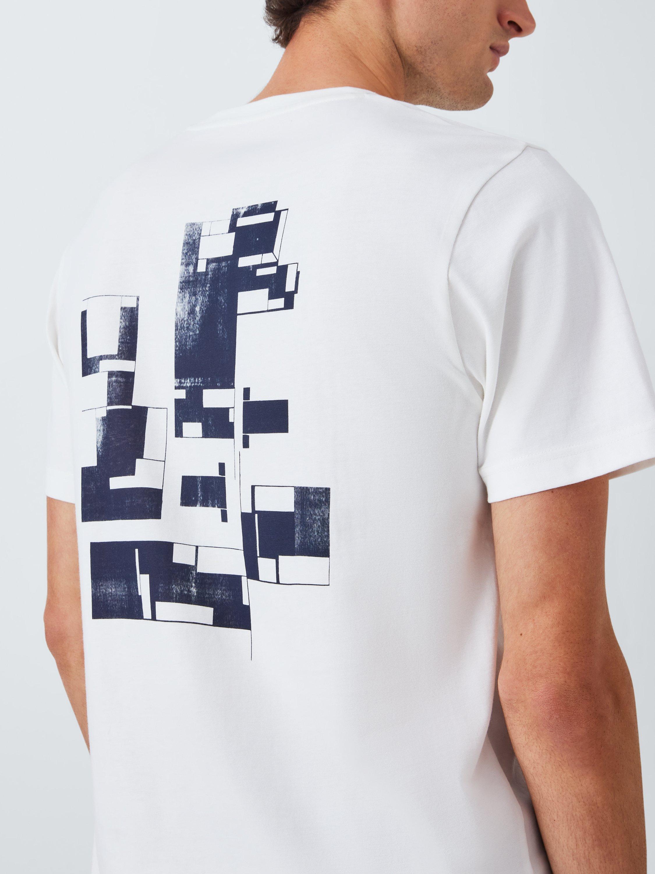 Product image 11 of 11, which shows John Lewis Made by Care Rooms Unisex Cotton T-Shirt, Cloud Dancer, XS