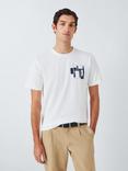 John Lewis Made by Care Rooms Unisex Cotton T-Shirt, Cloud Dancer