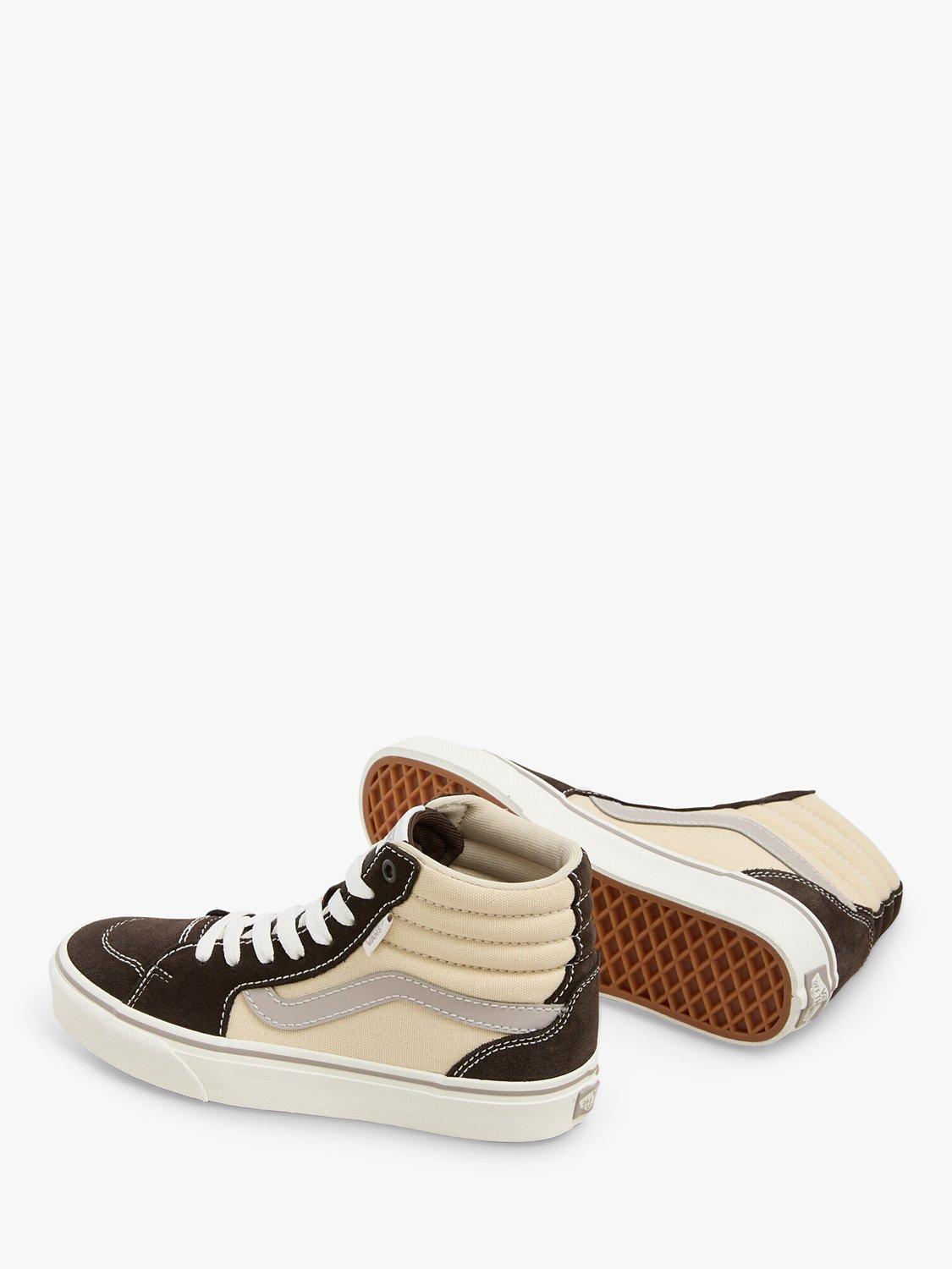 Product image 3 of 4, which shows Vans Kids' Filmore High Top Trainers, Coffee/Marshmellow, 4