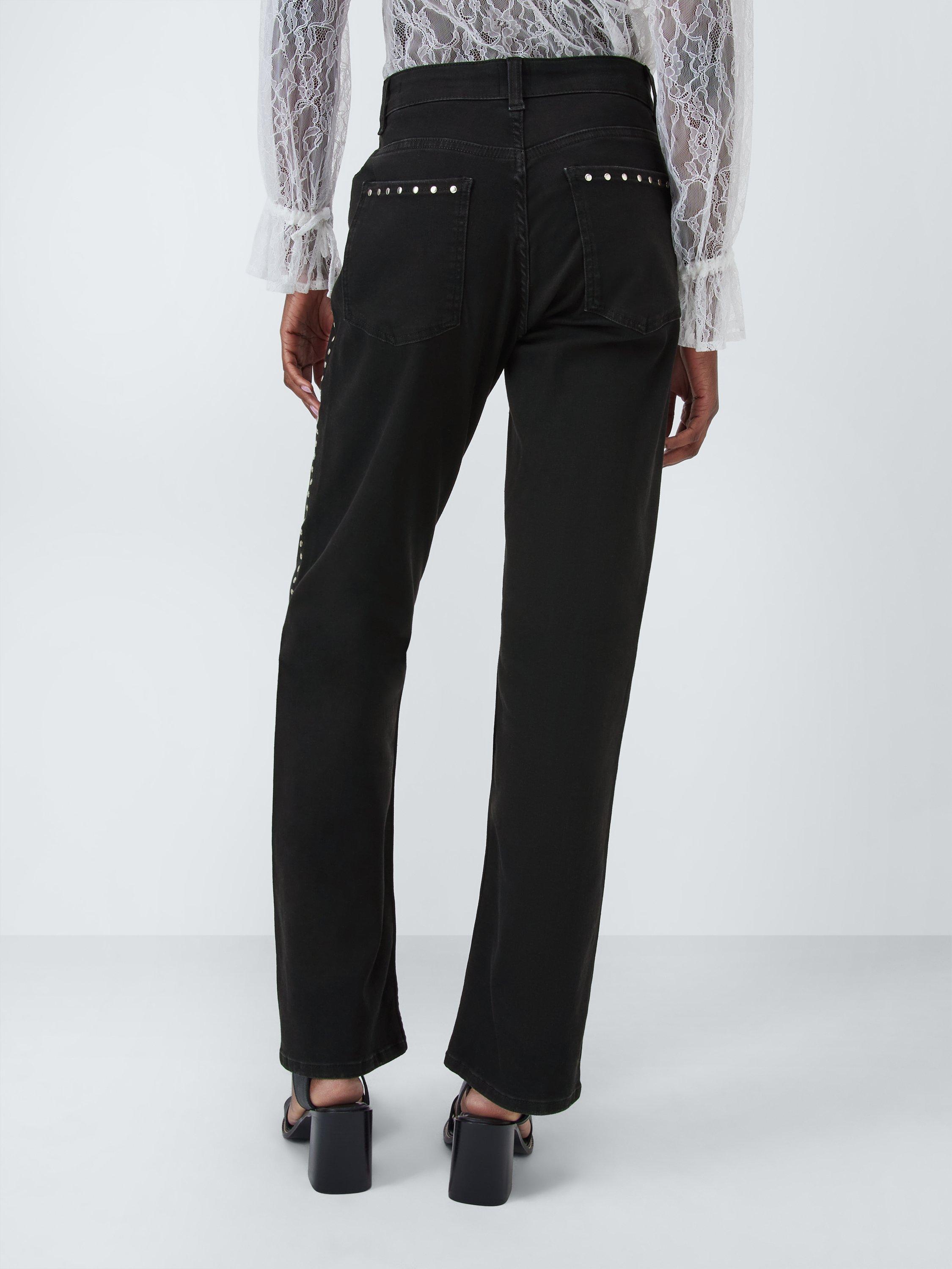 Product image 2 of 6, which shows AND/OR Sierra Slim Fit Flared Jeans, Black, 30