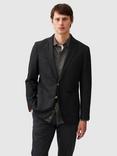 Rodd & Gunn Thorton Wool-cotton Blend Slim Fit Blazer, Charcoal