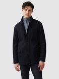 Rodd & Gunn Longbush Wool Blend Insulated Hybrid Jacket, Navy