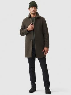 Rodd & Gunn Westgate Wool & Cashmere Blend Car Coat, Olive - view 2, Olive