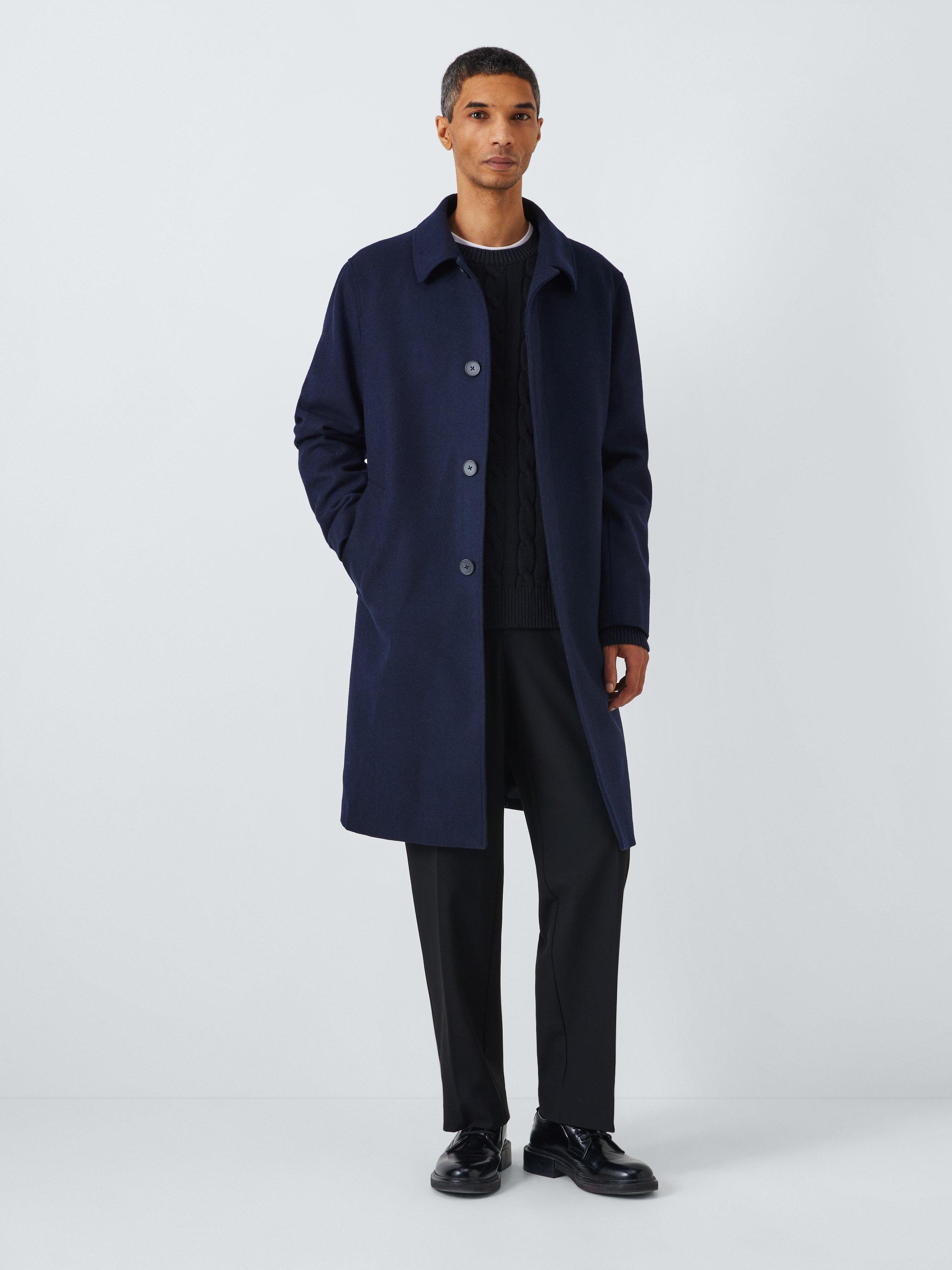 Product image 3 of 6, which shows Theory Montana Cable Knit Wool & Cashmere Blend Sweater, Darkest Navy - 1ds, S