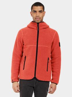 Didriksons Bror Pile Fleece Jacket, Ochre Red