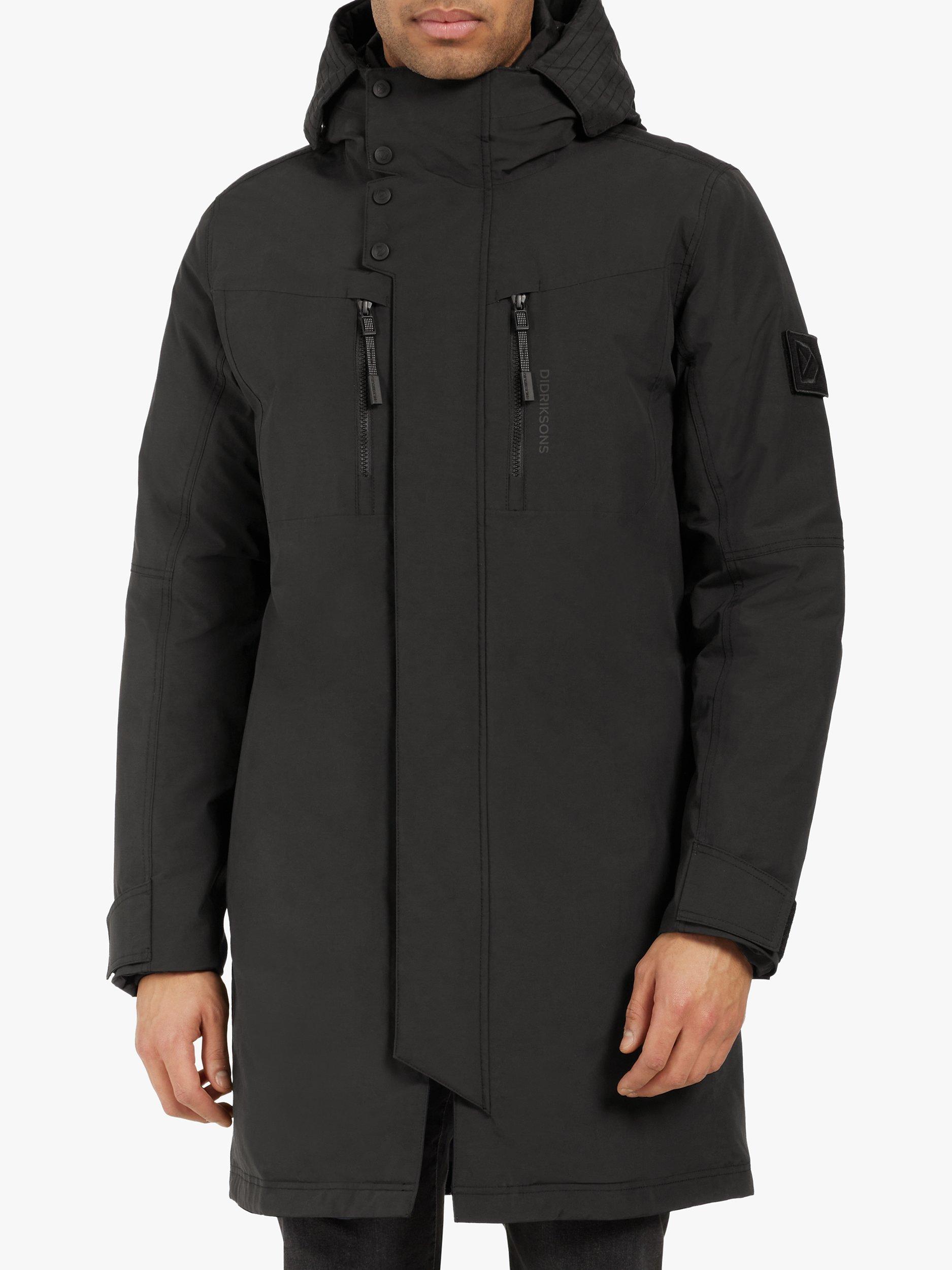 Didriksons Dexter USX Parka Coat Black