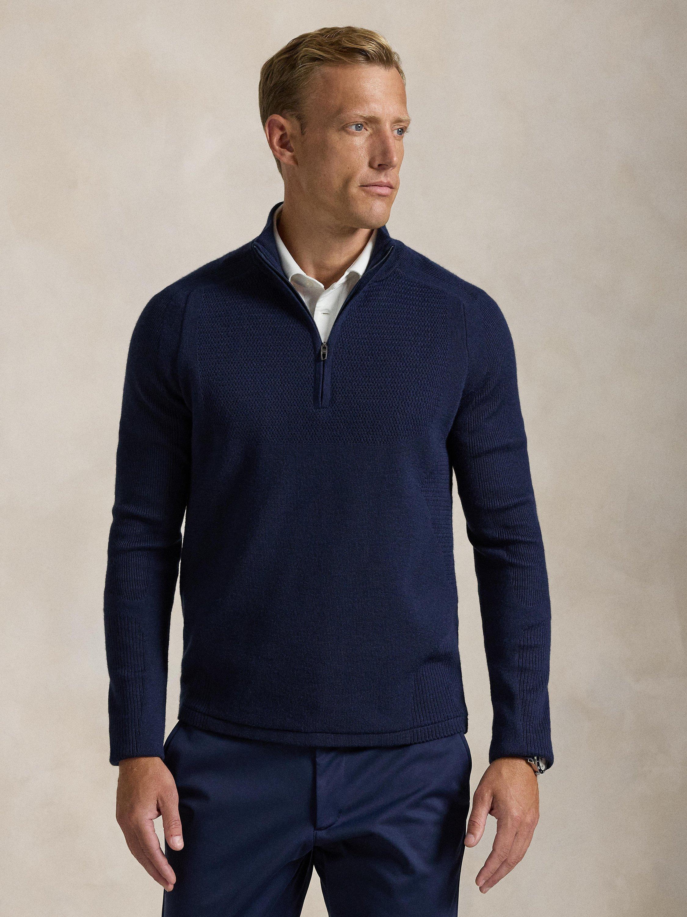 Polo golf half zip pullover hotsell